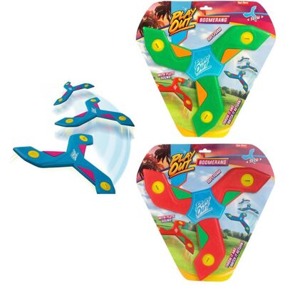 Toi-Toys Spiel Boomerang mit Fluitgeluid 28cm - Publicité Toi-Toys Spiel Boomerang mit Fluitgeluid 28cm - Publicité