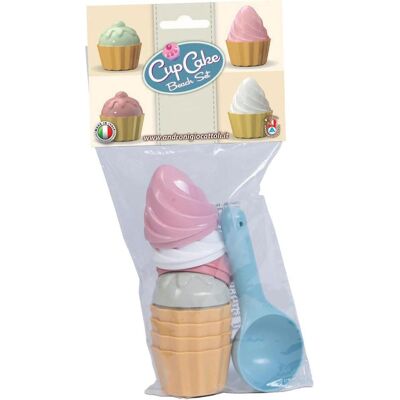 Androni Cupcake-Sandformen mit Schaufel, 9-tlg. Publicité Androni Cupcake-Sandformen mit Schaufel, 9-tlg. Publicité