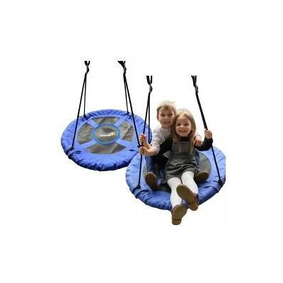 Lean Toys Gartenschaukel Storchennest für Kinder Blau 80cm - Publicité Lean Toys Gartenschaukel Storchennest für Kinder Blau 80cm - Publicité