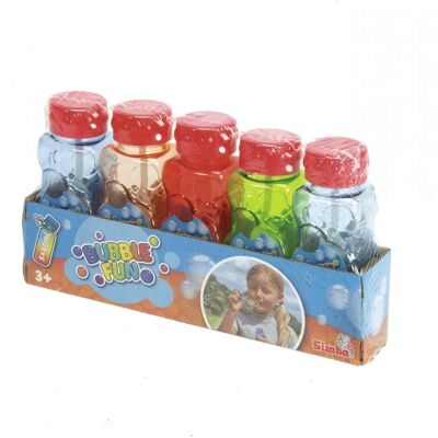 Simba BF Bouteille de bulles de savon, lot de 5 - Publicité Simba BF Bouteille de bulles de savon, lot de 5 - Publicité