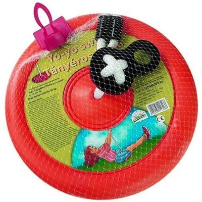 Lean Toys Balançoire de jardin ronde pour enfants orange - Publicité Lean Toys Balançoire de jardin ronde pour enfants orange - Publicité