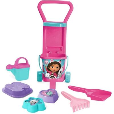 Wader Gabbys Puppenhaus-Kinderwagen mit Sommerset - Publicité Wader Gabbys Puppenhaus-Kinderwagen mit Sommerset - Publicité