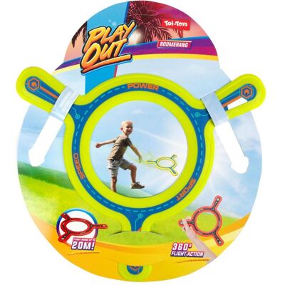 Toi-Toys Sports de boomerang rond - Publicité Toi-Toys Sports de boomerang rond - Publicité