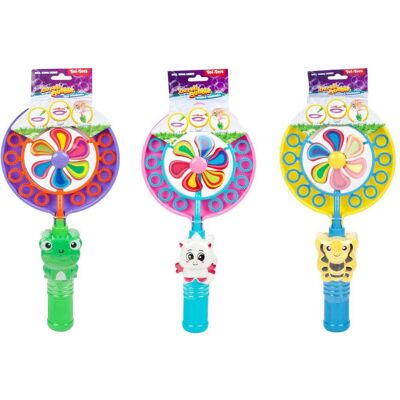 Toi-Toys Incredibubble Bubble Blower Windmill 100Ml 3Ass + - Publicité Toi-Toys Incredibubble Bubble Blower Windmill 100Ml 3Ass + - Publicité