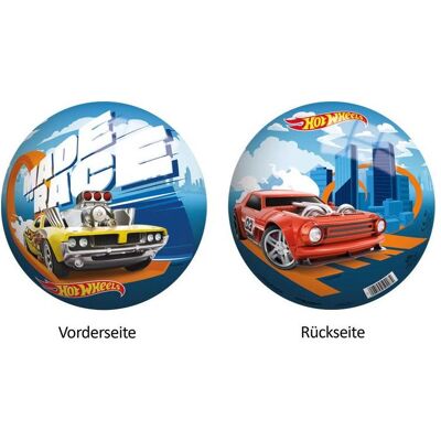 John Balle de jeu Hot Wheels 23cm vinyle - Publicité John Balle de jeu Hot Wheels 23cm vinyle - Publicité