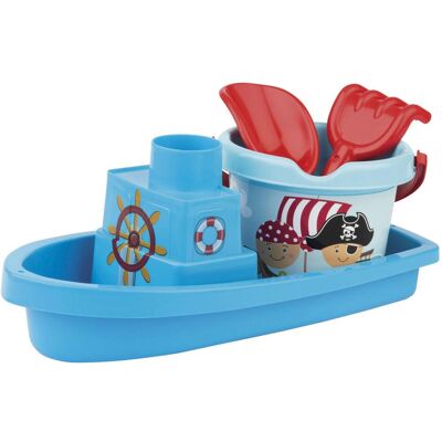Androni Set de plage bateau pirate - Publicité Androni Set de plage bateau pirate - Publicité