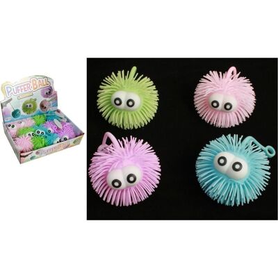 Magni Balle tampon yeux 10cm avec lumière assortie - Publicité Magni Balle tampon yeux 10cm avec lumière assortie - Publicité