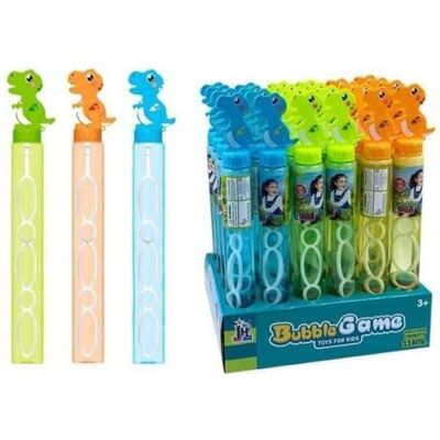 Johntoy Seifenblasenmaschine Einhorn und Dinosaurier 118ml - 24 Stück. Publicité Johntoy Seifenblasenmaschine Einhorn und Dinosaurier 118ml - 24 Stück. Publicité