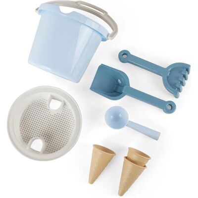 Ensemble de Jouets de Sable Bleu Thorbjørn 8 Pièces - Publicité Ensemble de Jouets de Sable Bleu Thorbjørn 8 Pièces - Publicité