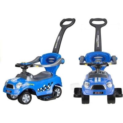 Lean Toys Automobilis varomas kojomis su rankena tėvams "Toddler Pusher Coupe" - mėlyna - Publicité Lean Toys Automobilis varomas kojomis su rankena tėvams "Toddler Pusher Coupe" - mėlyna - Publicité