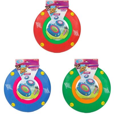 Toi-Toys Frisbee mit Pfeifton – 27 cm - Publicité Toi-Toys Frisbee mit Pfeifton – 27 cm - Publicité