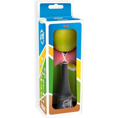 Selecta Spielzeug Peinture de kendama en bois - Publicité Selecta Spielzeug Peinture de kendama en bois - Publicité