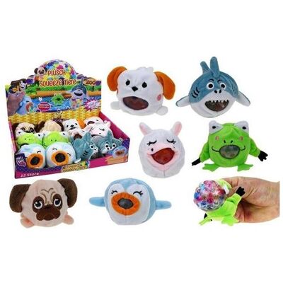 Magni Balle en peluche « Squeeze » en forme d'animal, 7 cm, assortiment de 6 modèles - Publicité Magni Balle en peluche « Squeeze » en forme d'animal, 7 cm, assortiment de 6 modèles - Publicité