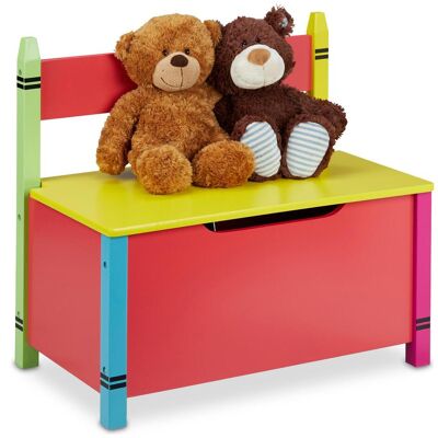 Relaxdays Banc pour enfants - Publicité Relaxdays Banc pour enfants - Publicité