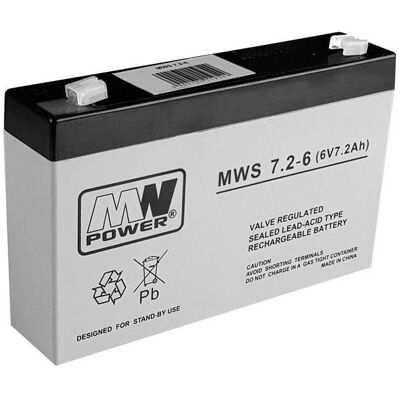 Lean Toys Batterie pour voiture électrique pour enfants 6V 7,2AH - Publicité Lean Toys Batterie pour voiture électrique pour enfants 6V 7,2AH - Publicité
