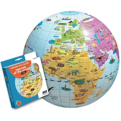 National Geographic - Merveilles du Monde - Inflatable Globe - Publicité National Geographic - Merveilles du Monde - Inflatable Globe - Publicité