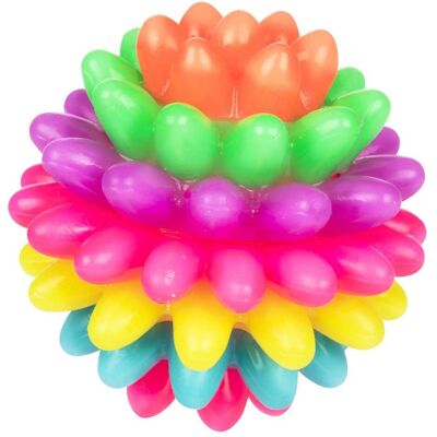 Toi-Toys Balle sensorielle arc-en-ciel Spikey - Publicité Toi-Toys Balle sensorielle arc-en-ciel Spikey - Publicité