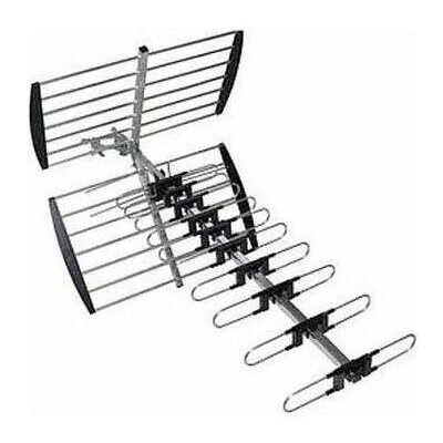 Astro Antenne de zone FIV-V UX 48 (Antenne parabolique, DVB-T / -T2), Parabole + antenne, Noir, Argent - Publicité Astro Antenne de zone FIV-V UX 48 (Antenne parabolique, DVB-T / -T2), Parabole + antenne, Noir, Argent - Publicité