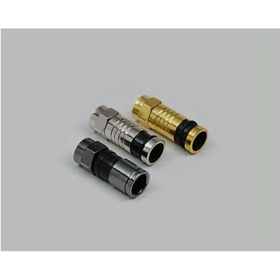 BKL Electronic Fiche de compression F Diamètre du câble : 7,4 mm (Câble satellite), Câble d'antenne - Publicité BKL Electronic Fiche de compression F Diamètre du câble : 7,4 mm (Câble satellite), Câble d'antenne - Publicité