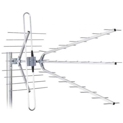 Libox Antenne RTV Antenne directionnelle DVB-T Combo LB2100 36 éléments, VHF+ UHF, LTE (Antenne parabolique, 25 dB, DVB-T / -T2), Parabole + antenne - Publicité Libox Antenne RTV Antenne directionnelle DVB-T Combo LB2100 36 éléments, VHF+ UHF, LTE (Antenne parabolique, 25 dB, DVB-T / -T2), Parabole + antenne - Publicité
