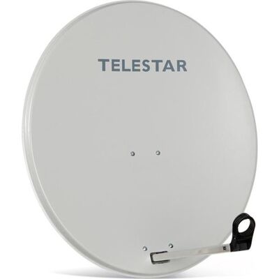 TELESTAR - 60cm Offsetantenne - Beige - Alu - satellite dish - Publicité TELESTAR - 60cm Offsetantenne - Beige - Alu - satellite dish - Publicité