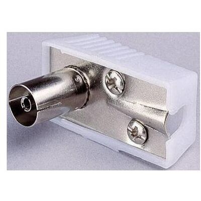 Renkforce Coupleur coaxial coudé Diamètre du câble : 7.2 mm (Fiches et connecteurs), Câble d'antenne - Publicité Renkforce Coupleur coaxial coudé Diamètre du câble : 7.2 mm (Fiches et connecteurs), Câble d'antenne - Publicité