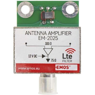 Emos Préamplificateur d'antenne 25dB VHF/UHF, Parabole : accessoires - Publicité Emos Préamplificateur d'antenne 25dB VHF/UHF, Parabole : accessoires - Publicité