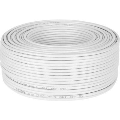 Cabletech Câble 3c 2v blanc 100m (Câble d'antenne), Câble d'antenne - Publicité Cabletech Câble 3c 2v blanc 100m (Câble d'antenne), Câble d'antenne - Publicité