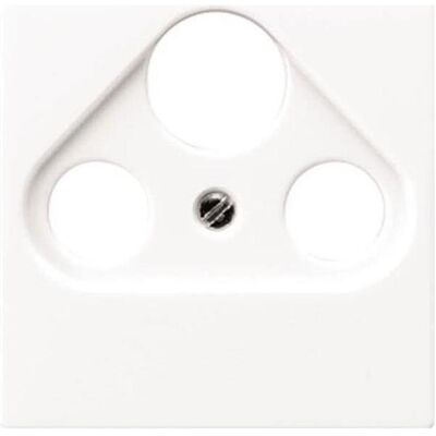 JUNG Cache prise TV, radio, SAT AS 500 blanc alpin A561PLSATWW (Prise antenne), Parabole : accessoires, Blanc - Publicité JUNG Cache prise TV, radio, SAT AS 500 blanc alpin A561PLSATWW (Prise antenne), Parabole : accessoires, Blanc - Publicité