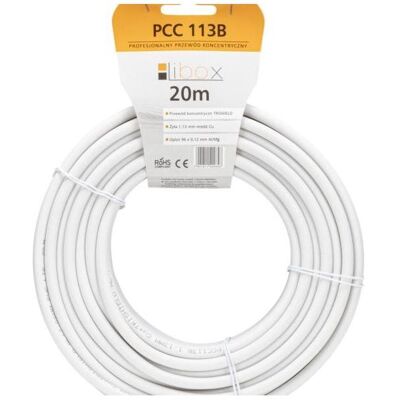 Libox Kabel SAT Coaxial PCC113B /20m (Câble satellite), Câble d'antenne - Publicité Libox Kabel SAT Coaxial PCC113B /20m (Câble satellite), Câble d'antenne - Publicité