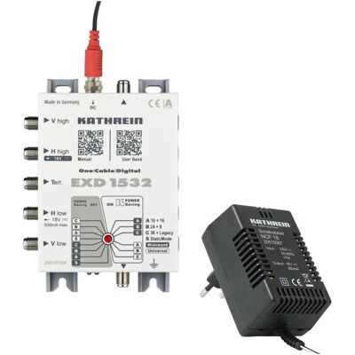 Kathrein EXD 1532 - Multiswitch satellite - 5 entrées, 32 sorties - Publicité Kathrein EXD 1532 - Multiswitch satellite - 5 entrées, 32 sorties - Publicité