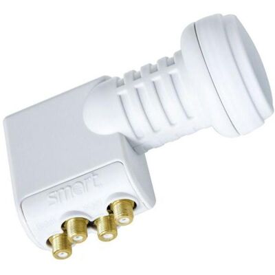 smart Tqs (Quad LNB, 40mm), Tête universelle, Blanc - Publicité smart Tqs (Quad LNB, 40mm), Tête universelle, Blanc - Publicité