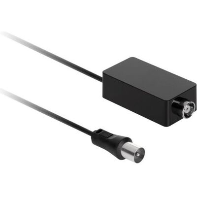 Cabletech amplificateur d'antenne TV directionnel et adaptateur secteur, Parabole + antenne - Publicité Cabletech amplificateur d'antenne TV directionnel et adaptateur secteur, Parabole + antenne - Publicité