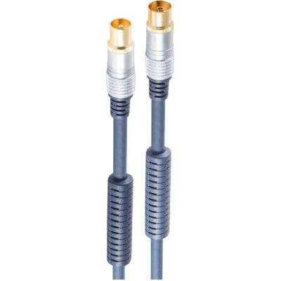 Shiverpeaks Câble de connexion d'antenne -PROFESSIONAL, fiche coaxiale en métal chromé sur prise coaxiale en (Câble d'antenne), Câble d'antenne - Publicité Shiverpeaks Câble de connexion d'antenne -PROFESSIONAL, fiche coaxiale en métal chromé sur prise coaxiale en (Câble d'antenne), Câble d'antenne - Publicité