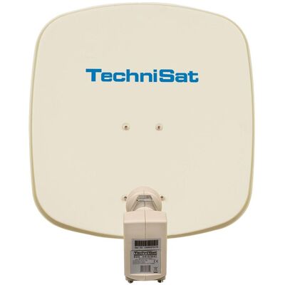 TechniSat DigiDish 45 (Antenne parabolique, 32.20 dB, DVB-S / -S2), Parabole + antenne, Beige - Publicité TechniSat DigiDish 45 (Antenne parabolique, 32.20 dB, DVB-S / -S2), Parabole + antenne, Beige - Publicité