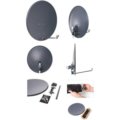 Antenne Satellite Opticum X80 en Acier - Multi-satellites, HDTV, TÜV - Publicité Antenne Satellite Opticum X80 en Acier - Multi-satellites, HDTV, TÜV - Publicité