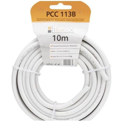 Libox Kabel SAT Coaxial PCC113B /10m (Câble satellite), Câble d'antenne - Publicité Libox Kabel SAT Coaxial PCC113B /10m (Câble satellite), Câble d'antenne - Publicité