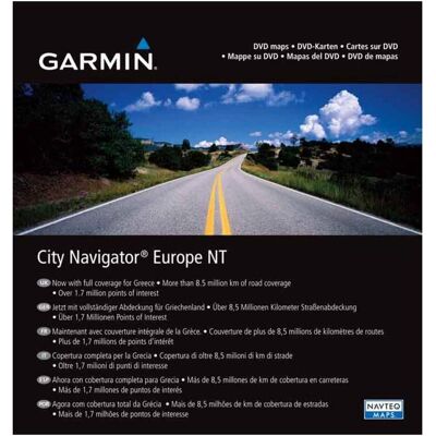 Garmin City Navigator Europe NT - Carte de navigation - Publicité Garmin City Navigator Europe NT - Carte de navigation - Publicité