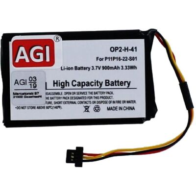 AGI, GPS : accessoires, Batterie compatible avec TomTom P11P16-22-S01 - Batterie - 900 mAh - Publicité AGI, GPS : accessoires, Batterie compatible avec TomTom P11P16-22-S01 - Batterie - 900 mAh - Publicité