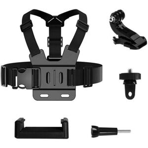 Hurtel GoPro Chest Strap set of accessories 5in1 for GoPro, DJI, Insta360, SJCam, Eken sports cameras (GoPr, Caméra d'action : accessoires, Multicolore - Publicité Hurtel GoPro Chest Strap set of accessories 5in1 for GoPro, DJI, Insta360, SJCam, Eken sports cameras (GoPr, Caméra d'action : accessoires, Multicolore - Publicité