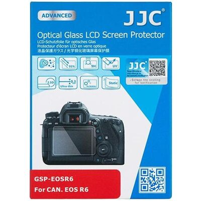 Protection d'écran en verre optique JJC pour Canon EOS R6 - Publicité Protection d'écran en verre optique JJC pour Canon EOS R6 - Publicité