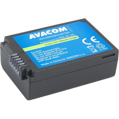 Batterie AVACOM Nikon EN-EL25 - 1350mAh, Compacte, Légère - Batterie - Publicité Batterie AVACOM Nikon EN-EL25 - 1350mAh, Compacte, Légère - Batterie - Publicité
