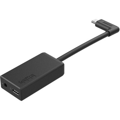 GoPro Par adaptateur de microphone de 3,5 mm, Caméra d'action : accessoires, Noir - Publicité GoPro Par adaptateur de microphone de 3,5 mm, Caméra d'action : accessoires, Noir - Publicité
