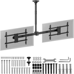 Maclean ceiling mount for two TVs max load 2x40kg 34-60 max VESA 600x400 MC-111 B (Plafond, 40 kg, 34" - 60"), Support mural pour TV, Noir - Publicité Maclean ceiling mount for two TVs max load 2x40kg 34-60 max VESA 600x400 MC-111 B (Plafond, 40 kg, 34" - 60"), Support mural pour TV, Noir - Publicité