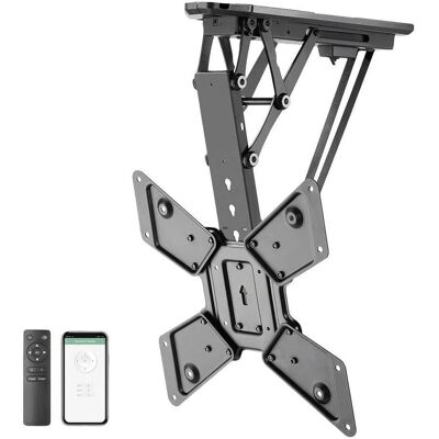 myWall Support plafond motorisé & pliable pour écran plat (Plafond, 30 kg, 23" - 55"), Support mural pour TV, Noir - Publicité myWall Support plafond motorisé & pliable pour écran plat (Plafond, 30 kg, 23" - 55"), Support mural pour TV, Noir - Publicité