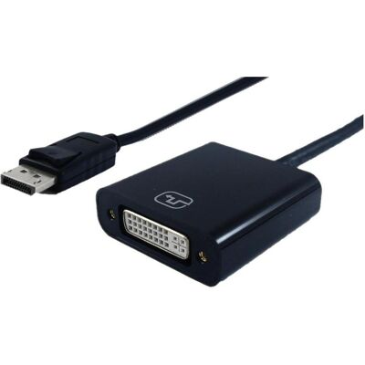 Secomp Adaptateur DisplayPort-DVI STANDARD (25 cm), Adaptateur données + vidéo, Noir - Publicité Secomp Adaptateur DisplayPort-DVI STANDARD (25 cm), Adaptateur données + vidéo, Noir - Publicité