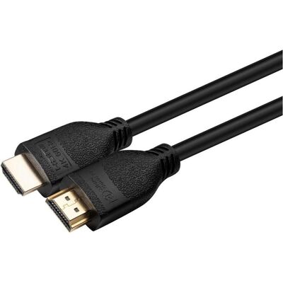 MicroConnect HDMI Cable 4K, 2m CCS (2 m), Câble vidéo, Noir - Publicité MicroConnect HDMI Cable 4K, 2m CCS (2 m), Câble vidéo, Noir - Publicité