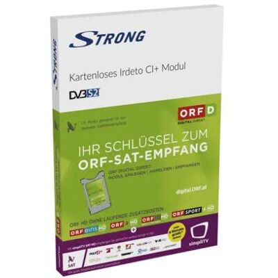 Strong Module Irdeto CI+ version 1.4 (IRDCCACI-14+ATV2) (Eartheto), Module CI + PayTV - Publicité Strong Module Irdeto CI+ version 1.4 (IRDCCACI-14+ATV2) (Eartheto), Module CI + PayTV - Publicité