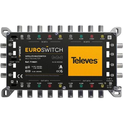 Televes MSE98C (Multi commutateur), Parabole : accessoires - Publicité Televes MSE98C (Multi commutateur), Parabole : accessoires - Publicité