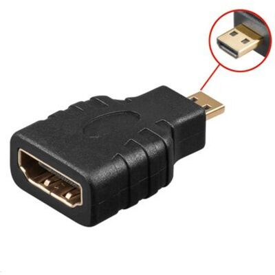 CoreParts Micro-HDMI vers (HDMI, 3.49 cm), Adaptateur données + vidéo, Noir - Publicité CoreParts Micro-HDMI vers (HDMI, 3.49 cm), Adaptateur données + vidéo, Noir - Publicité